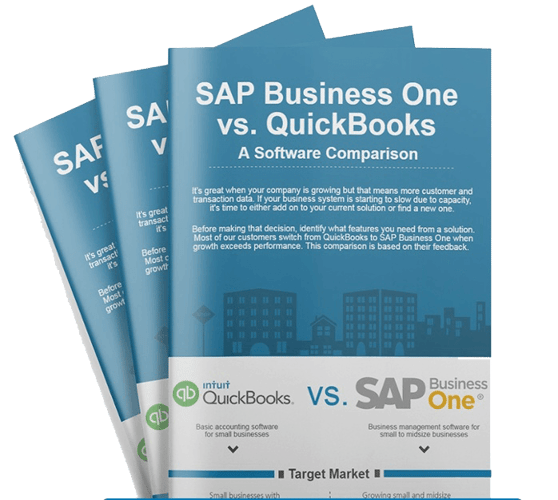 SAP Business One vs. QuickBooks: A Software Comparison