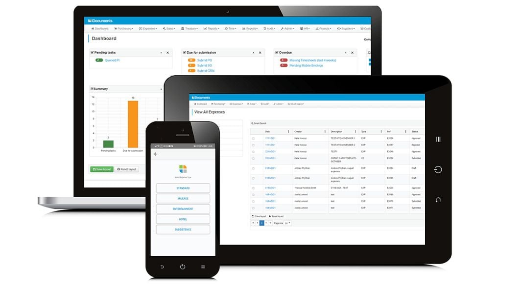 iDocuments is a suite of three intuitive SaaS applications